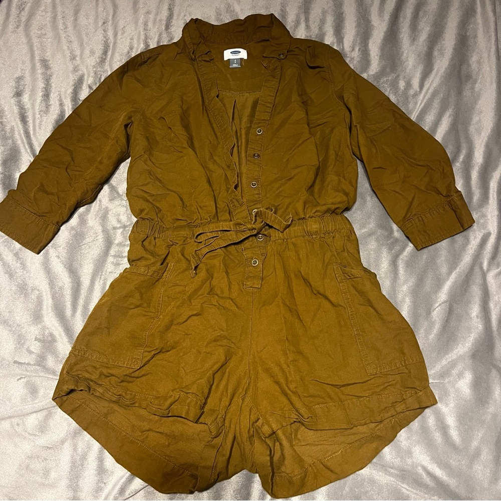 Khaki Romper